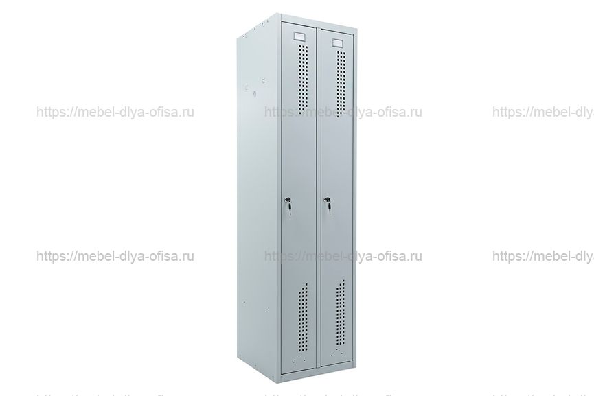 Шкаф для раздевалок Практик Стандарт LS-K 21-500 Светло-серый (RAL 7035)