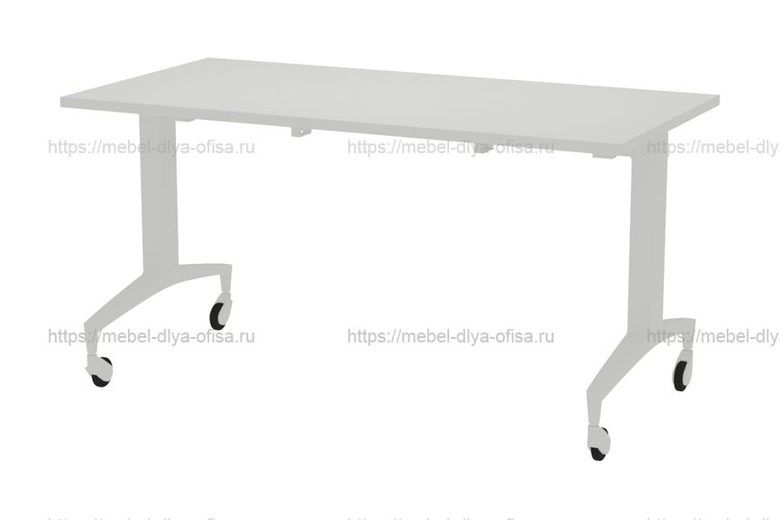 Стол Training Setup SETPT147 Белый/Белый металл