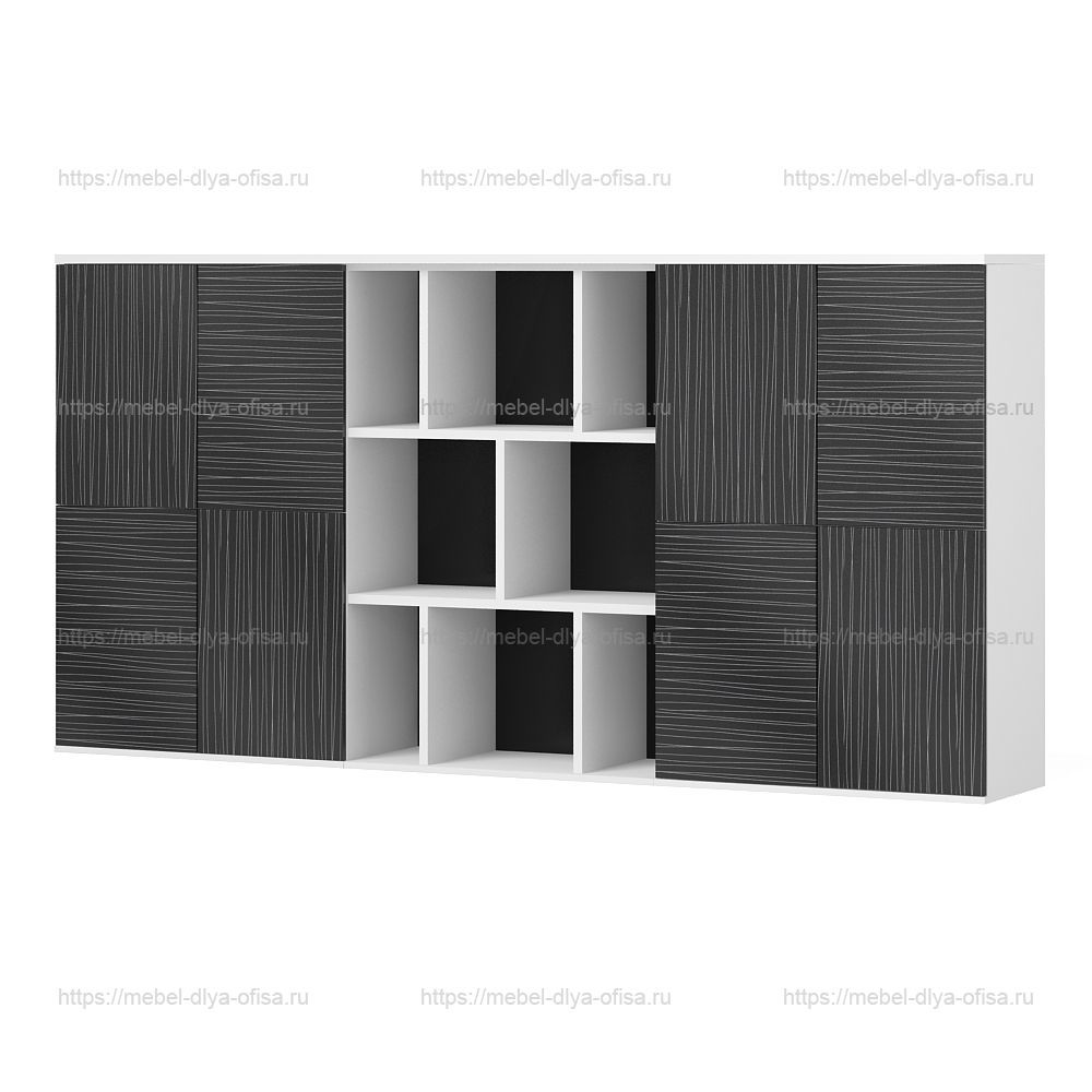 Композиция 270x44x136 серый  коллекции Министр