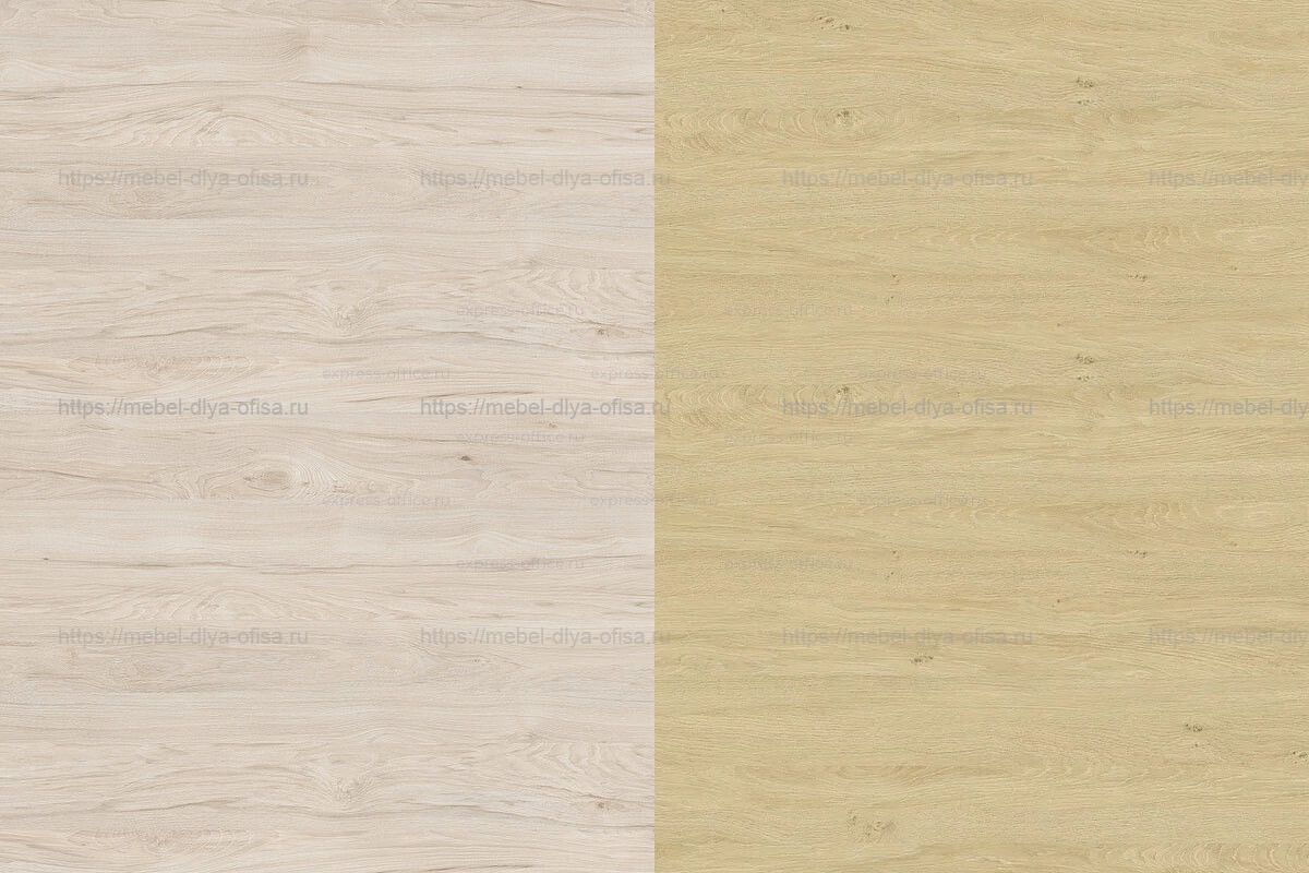 Стол-приставка двойной на деревянных опорах Onix wood OW.D.SPR-3.8 Денвер светлый/опоры дуб светлый
