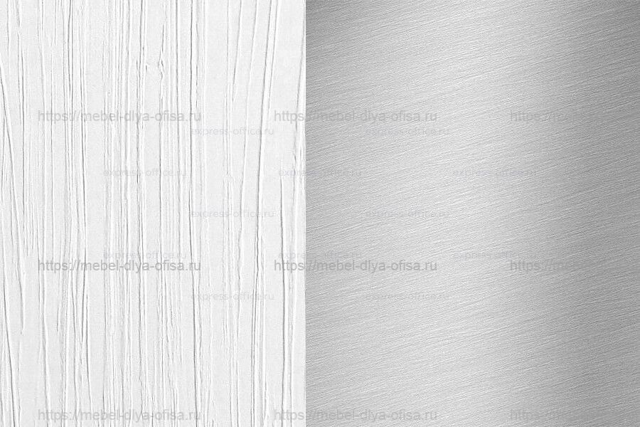 Стол письменный Xten Gloss XGCET 169.1 R Белый/полированная сталь