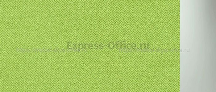 Перегородка напольная ткань+стекло 1600мм Арго 7ТС.1612 Микровелюр Kiwi/Стекло матовое