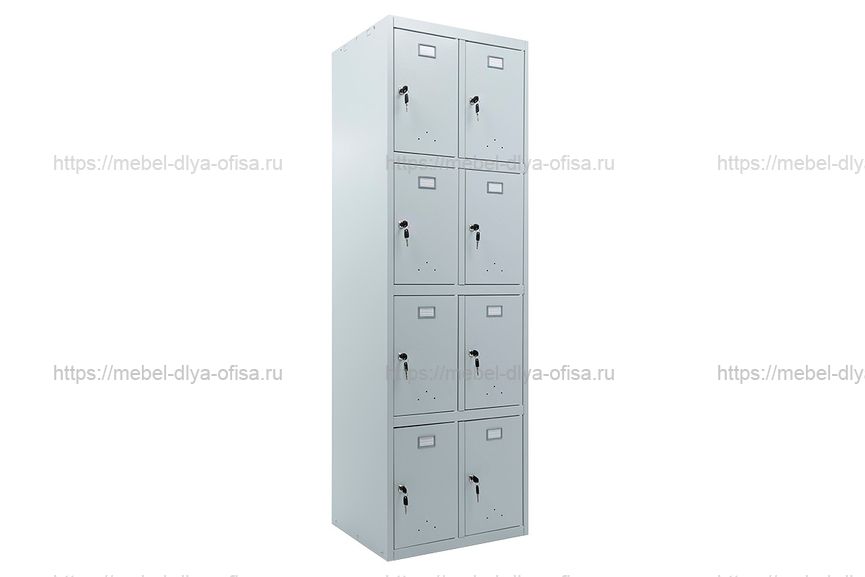 Шкаф для сумок Практик Стандарт LS-K 24-600 Светло-серый (RAL 7035)