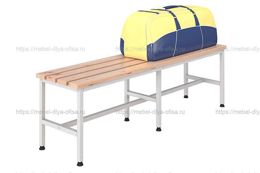 Скамья для раздевалок W-2000 Сосна карелия