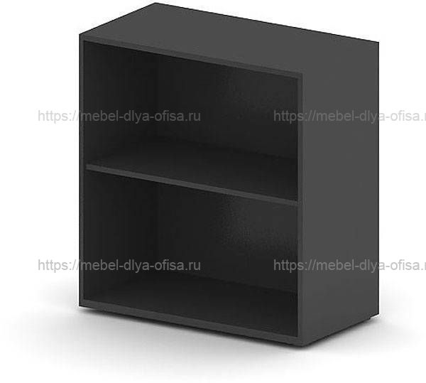 Статус Стеллаж, 71.2x37.4x76.3, антрацит
