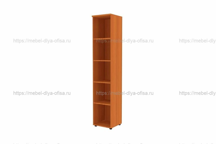 Стеллаж узкий высокий Эдем Э-45.0 Вишня Оксфорд