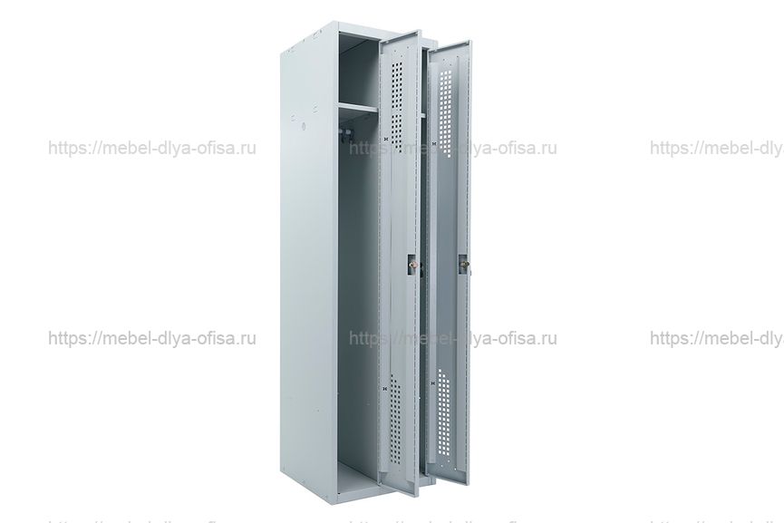 Шкаф для раздевалок Практик Стандарт LS-K 21-500 Светло-серый (RAL 7035)