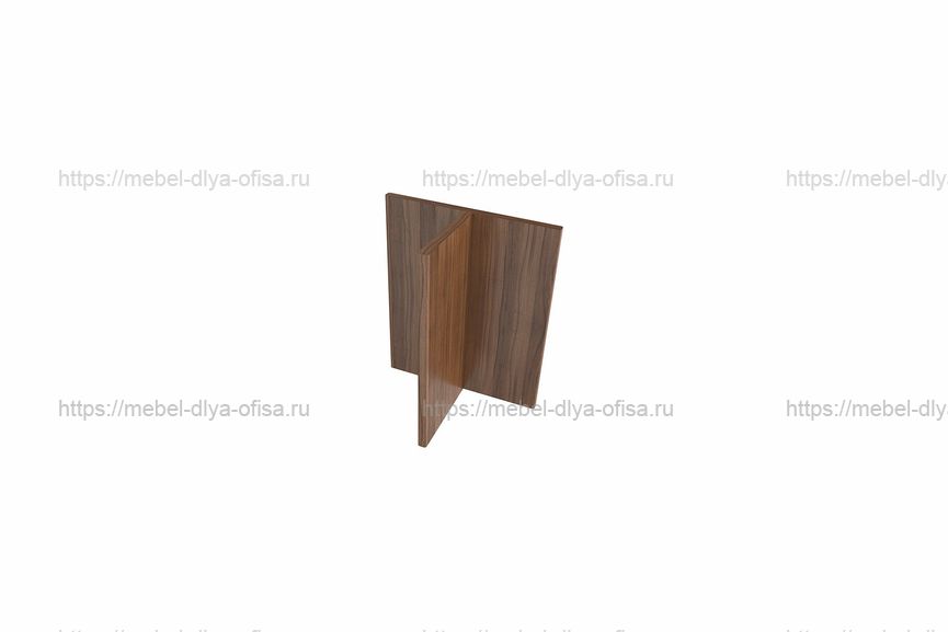 Опора стола для переговоров Steel evo 19715 Дуб темный