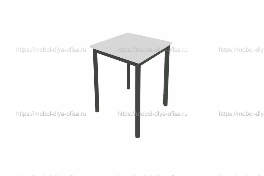 Стол письменный на металлокаркасе Slim С.СП-1.1 Серый/металл антрацит