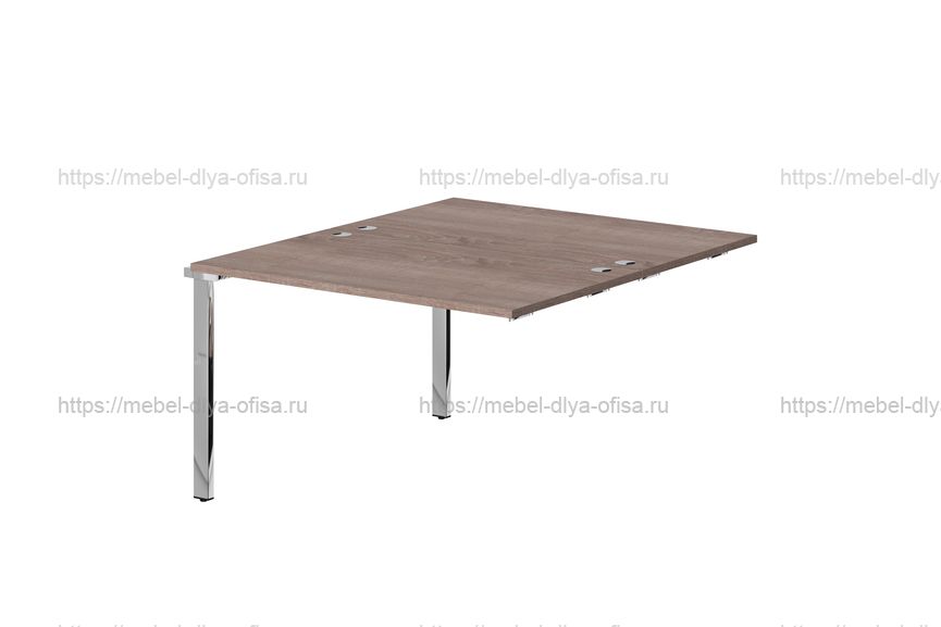Стол промежуточный Xten Gloss XIGWST 1214.1 Дуб Сонома/ полированная сталь
